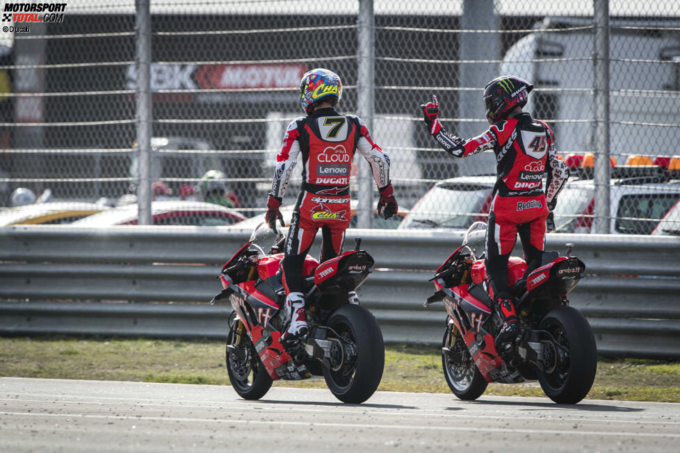 Chaz Davies und Scott Redding