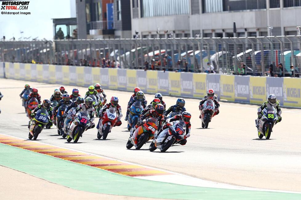 Moto3 Start in Aragon