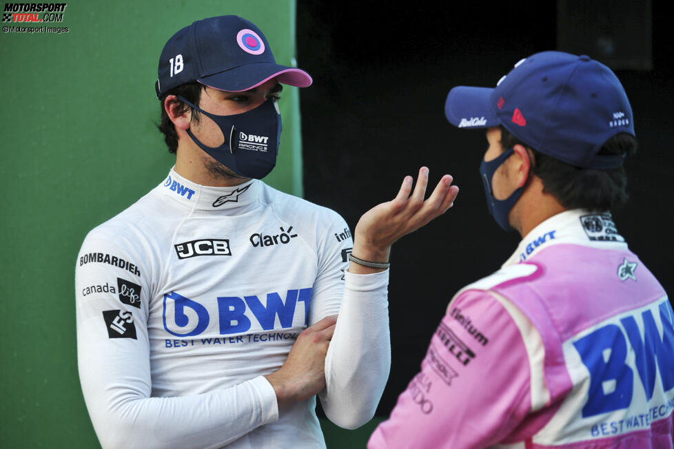 Lance Stroll (Racing Point) und Sergio Perez (Racing Point) 