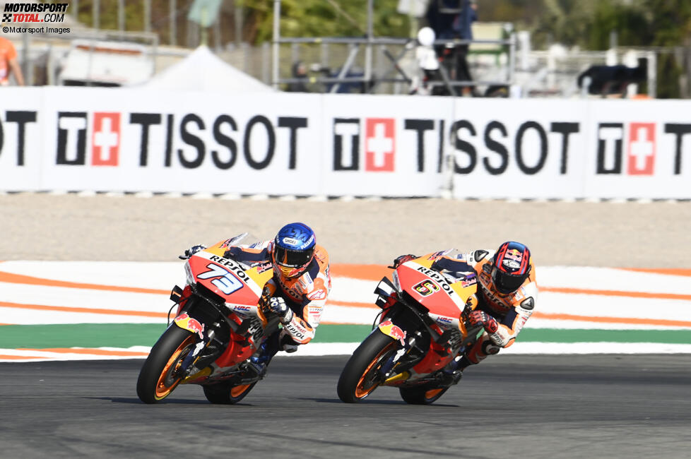 Alex Marquez vor Stefan Bradl 