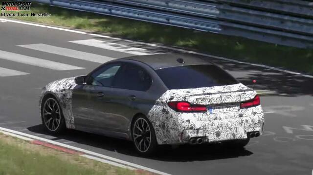 BMW M5 CS: Gelbe Gefahr