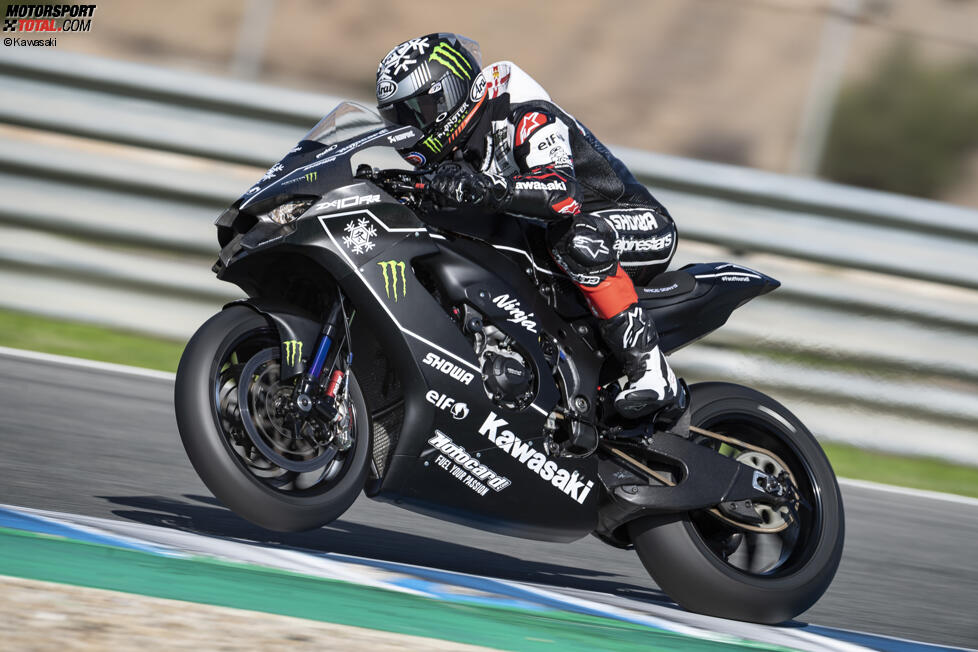 Jonathan Rea auf der neuen Kawasaki ZX-10RR