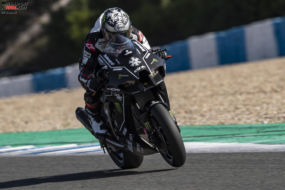 Jonathan Rea auf der neuen Kawasaki ZX-10RR