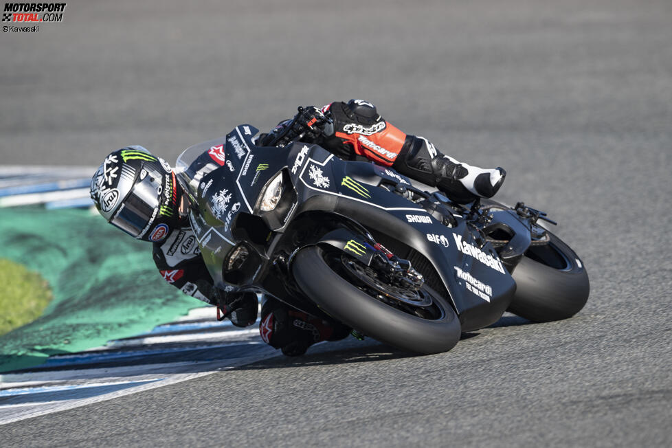 Jonathan Rea auf der neuen Kawasaki ZX-10RR