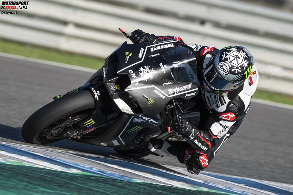 Jonathan Rea auf der neuen Kawasaki ZX-10RR