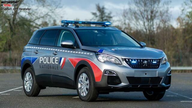 Peugeot 5008 für französische Polizei Peugeot 5008 für französische Polizei
