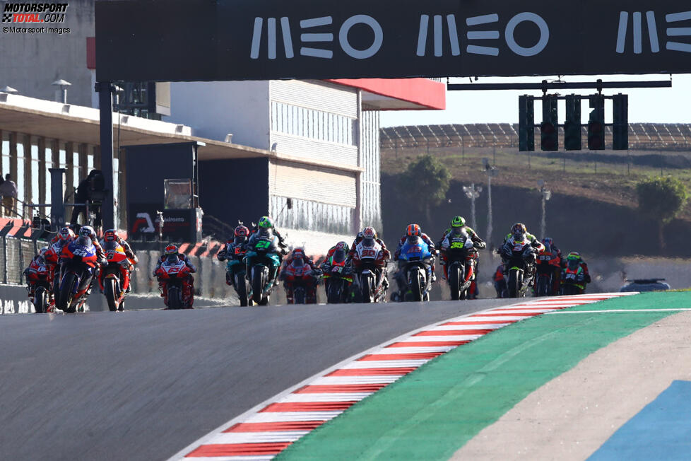 MotoGP-Start in Portimao