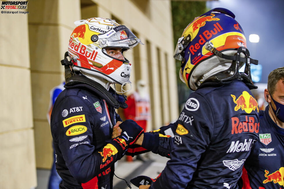 Max Verstappen (Red Bull) und Alexander Albon (Red Bull) 