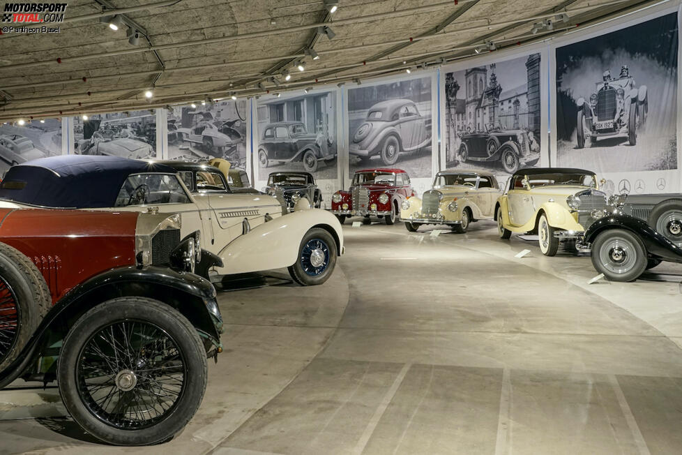 Pantheon Basel: Mercedes-Benz im Museum