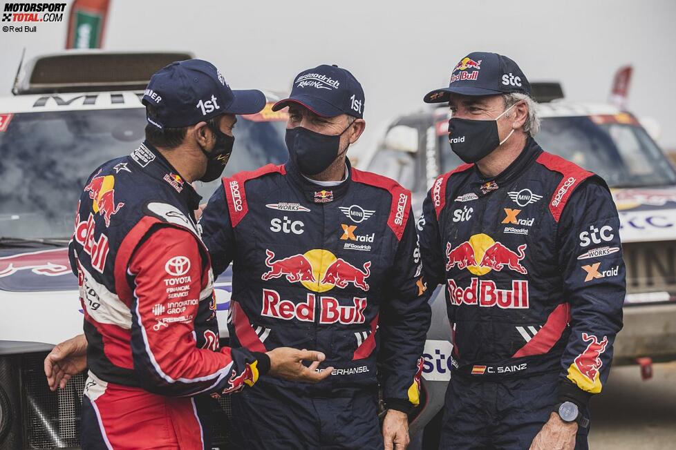 Stephane Peterhansel und Nasser Al-Attiyah 