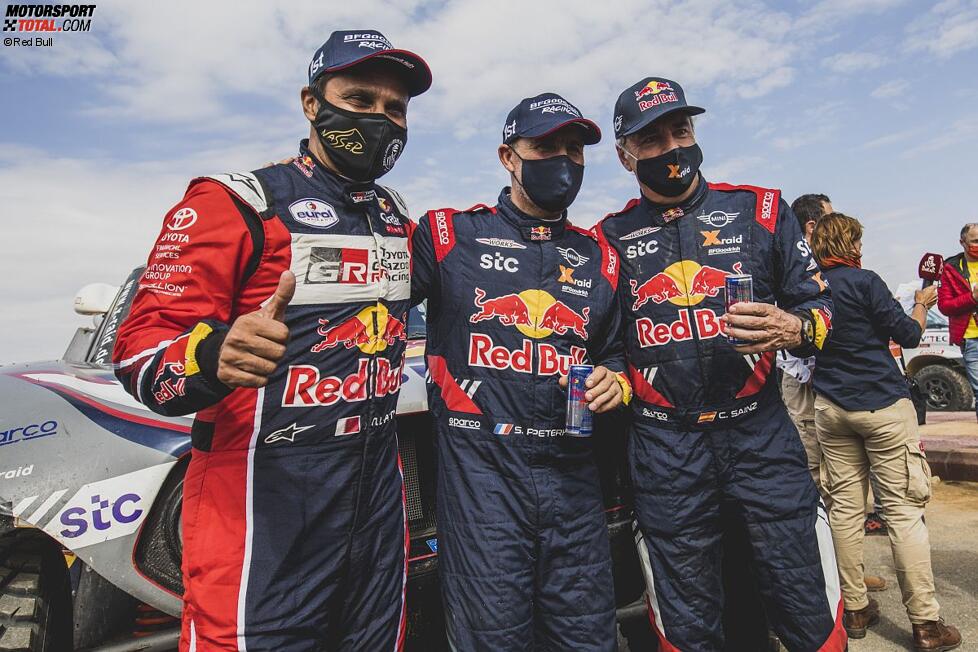 Stephane Peterhansel und Nasser Al-Attiyah 