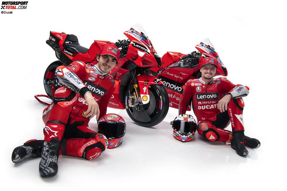 Francesco Bagnaia und Jack Miller (Ducati) 