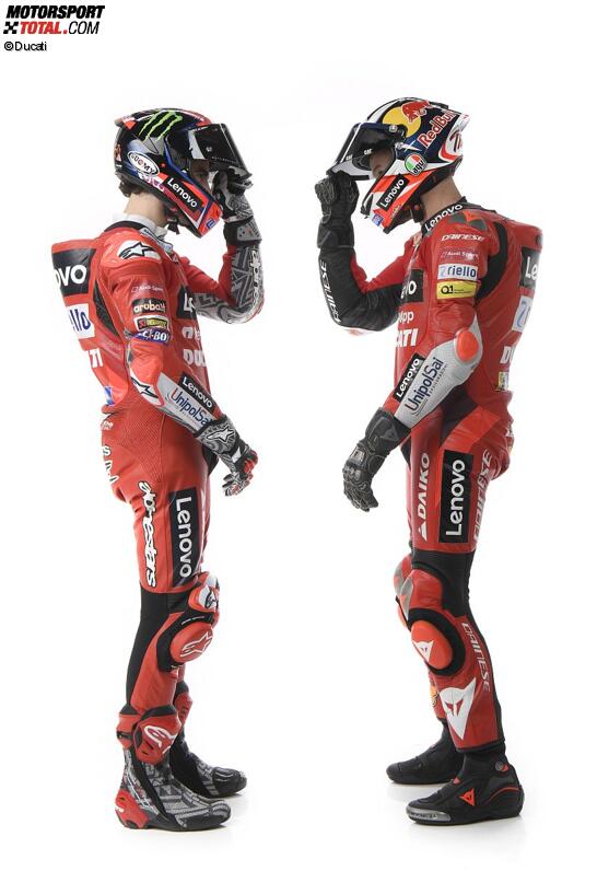 Francesco Bagnaia und Jack Miller (Ducati) 
