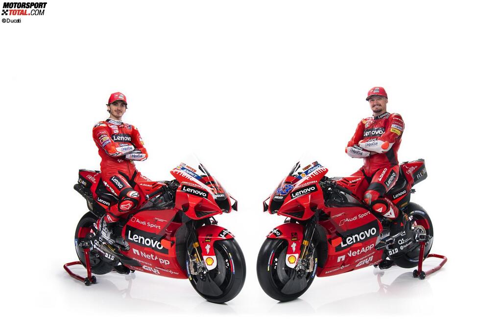 Francesco Bagnaia und Jack Miller (Ducati) 