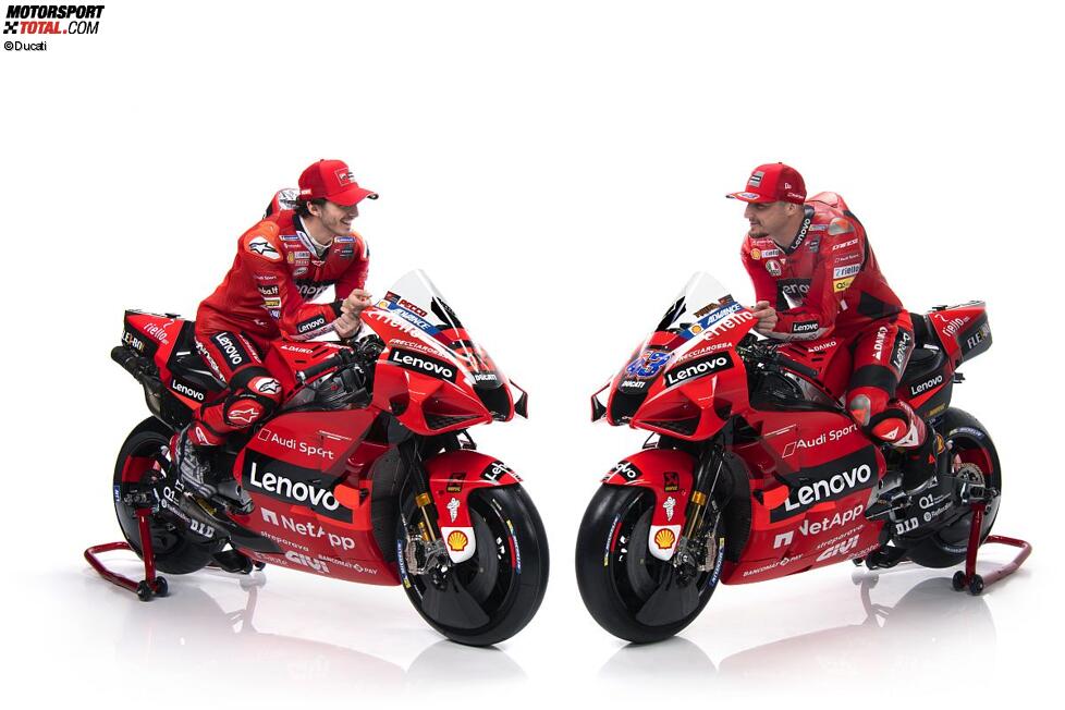 Francesco Bagnaia und Jack Miller (Ducati) 
