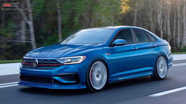 VW Jetta Blue Lagoon GLI Concept (2021)