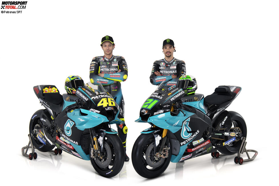 Valentino Rossi und Franco Morbidelli 