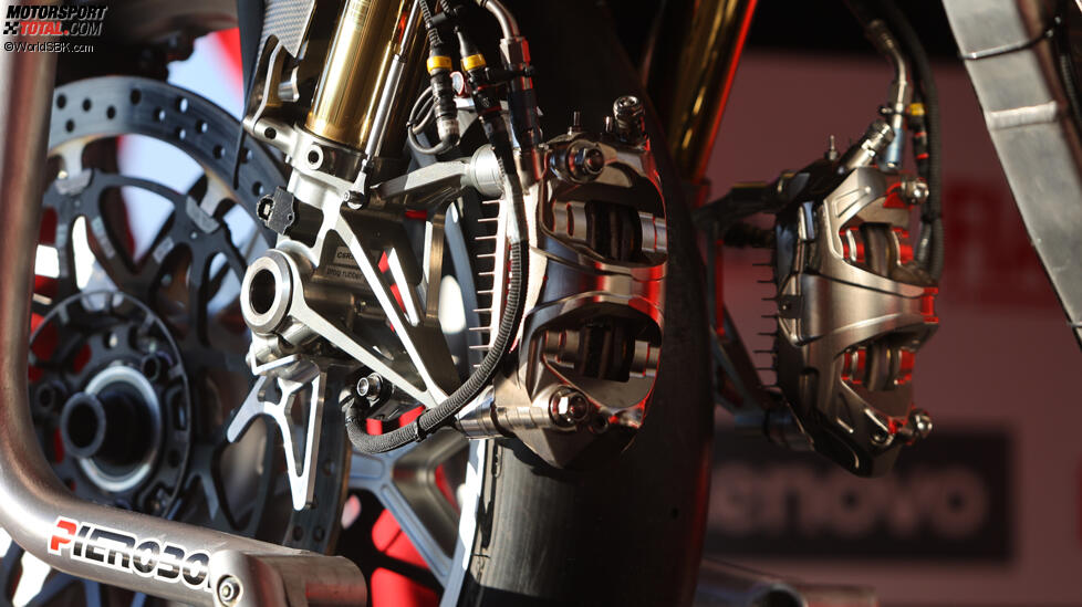 Neuer Brembo-Bremssattel an Scott Reddings Ducati