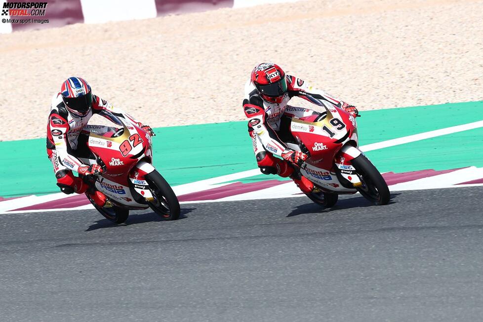Andi Farid Izdihar (Honda Asia) und Yuki Kunii (Honda Asia) 
