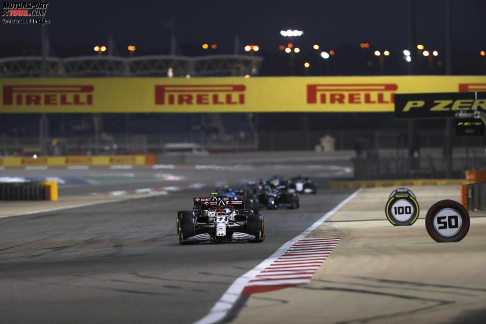 Kimi Räikkönen (Alfa Romeo) und Antonio Giovinazzi (Alfa Romeo) 