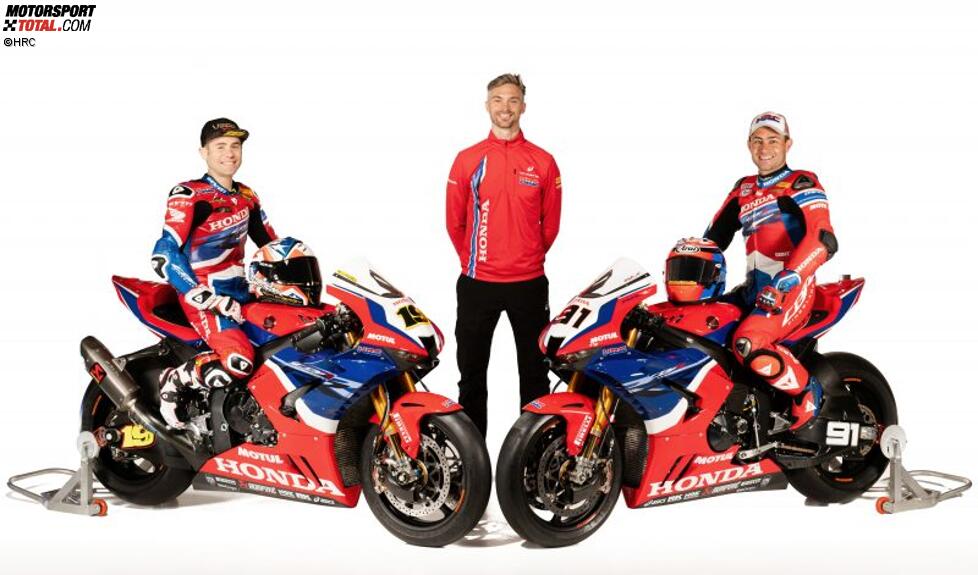 Alvaro Bautista, Leon Camier und Leon Haslam