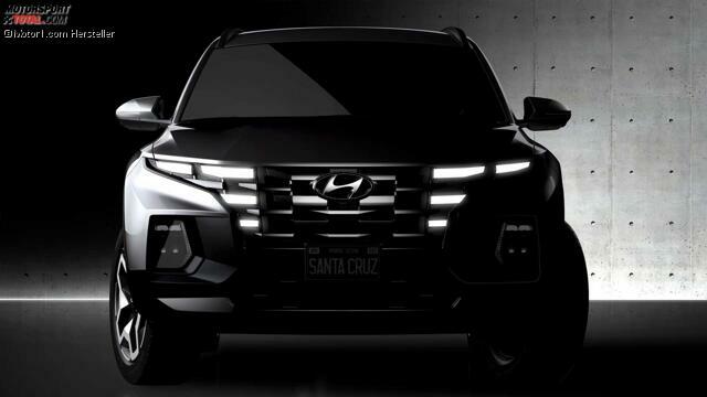 2022 Hyundai Santa Cruz-Teaser 2022 Hyundai Santa Cruz-Teaser