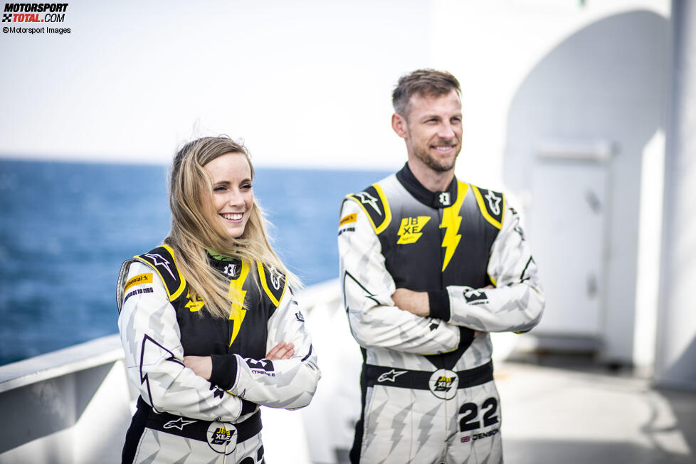 Mikaela Ahlin-Kottulinsky und Jenson Button 