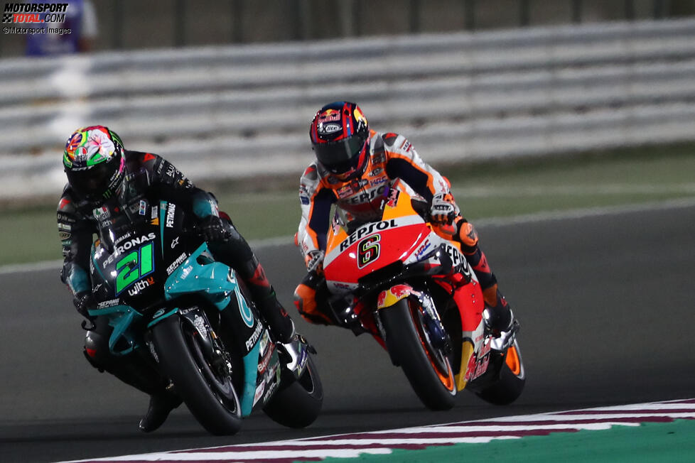 Franco Morbidelli vor Stefan Bradl 