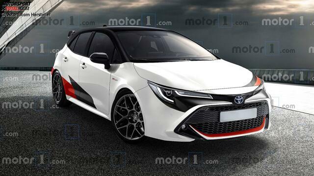 Rendering Toyota Corolla GR