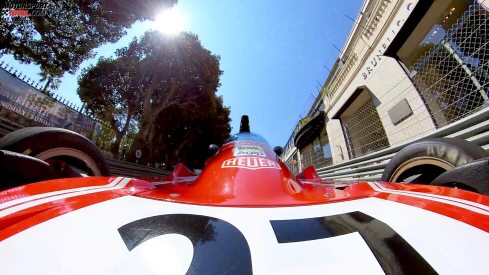 Jean Alesi Grand Prix Monaco Historique 2021 - Ferrari 312 B3 1974