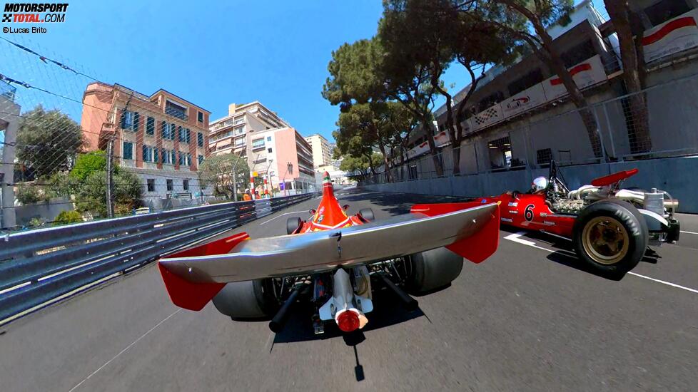 Jean Alesi Grand Prix Monaco Historique 2021 - Ferrari 312 B3 1974