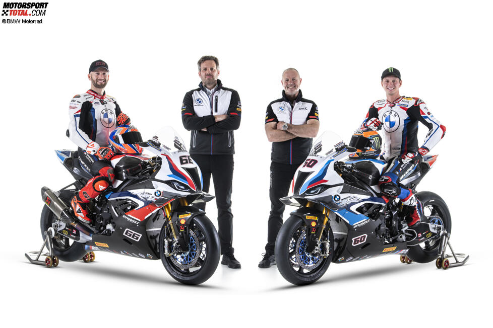 Tom Sykes, Marc Bongers, Shaun Muir und Michael van der Mark