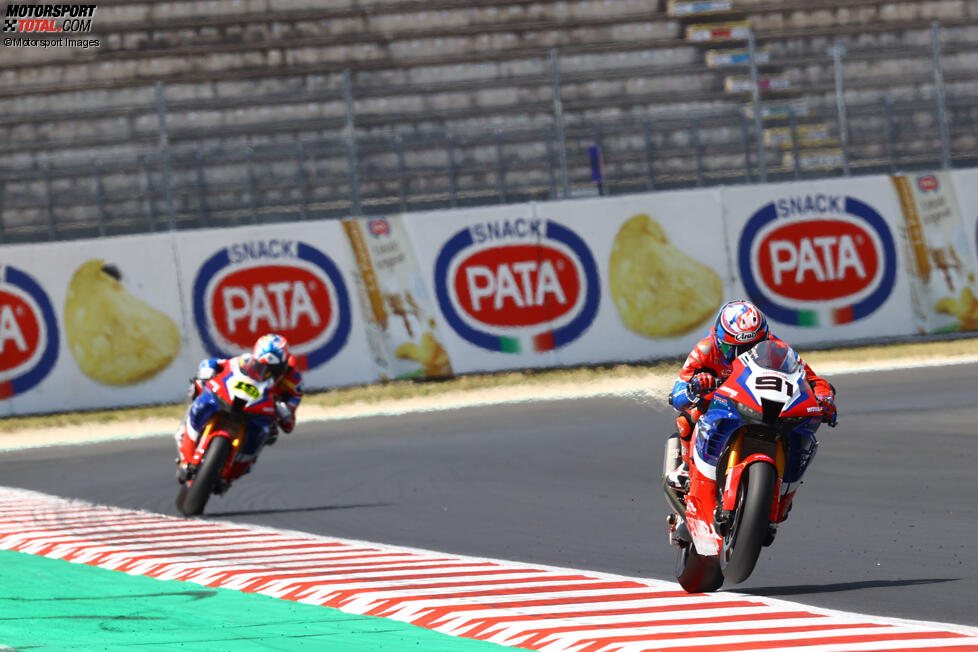 Leon Haslam und Alvaro Bautista 