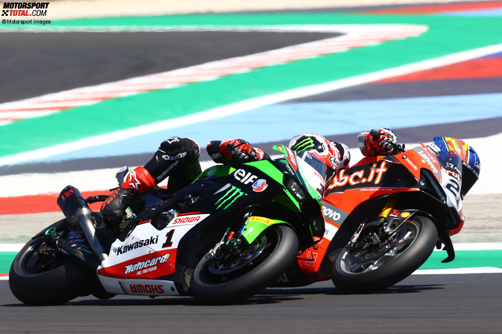 Michael Ruben Rinaldi und Jonathan Rea 