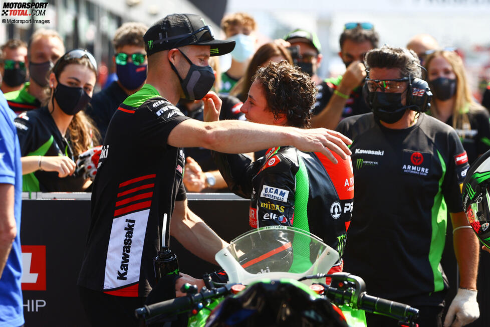 Jonathan Rea und Ana Carrasco 