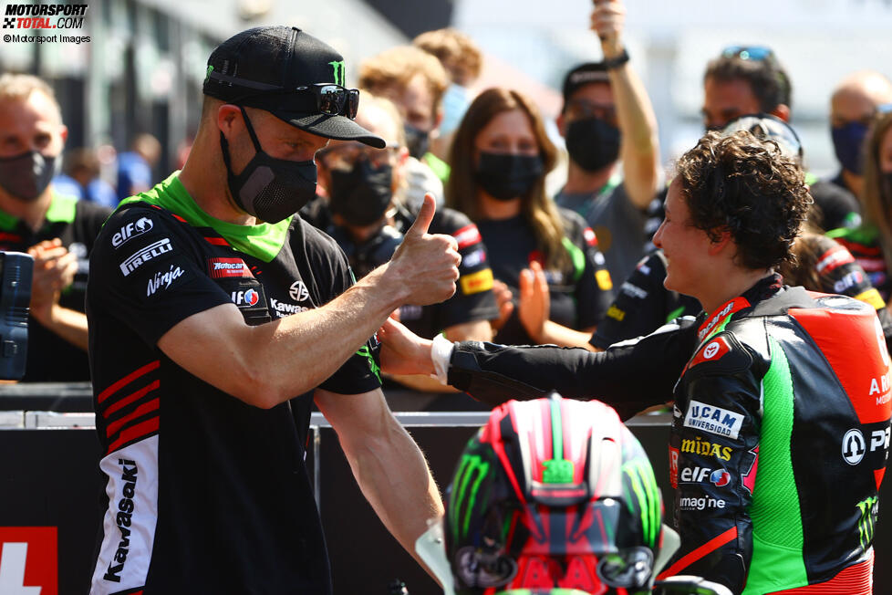 Jonathan Rea und Ana Carrasco 