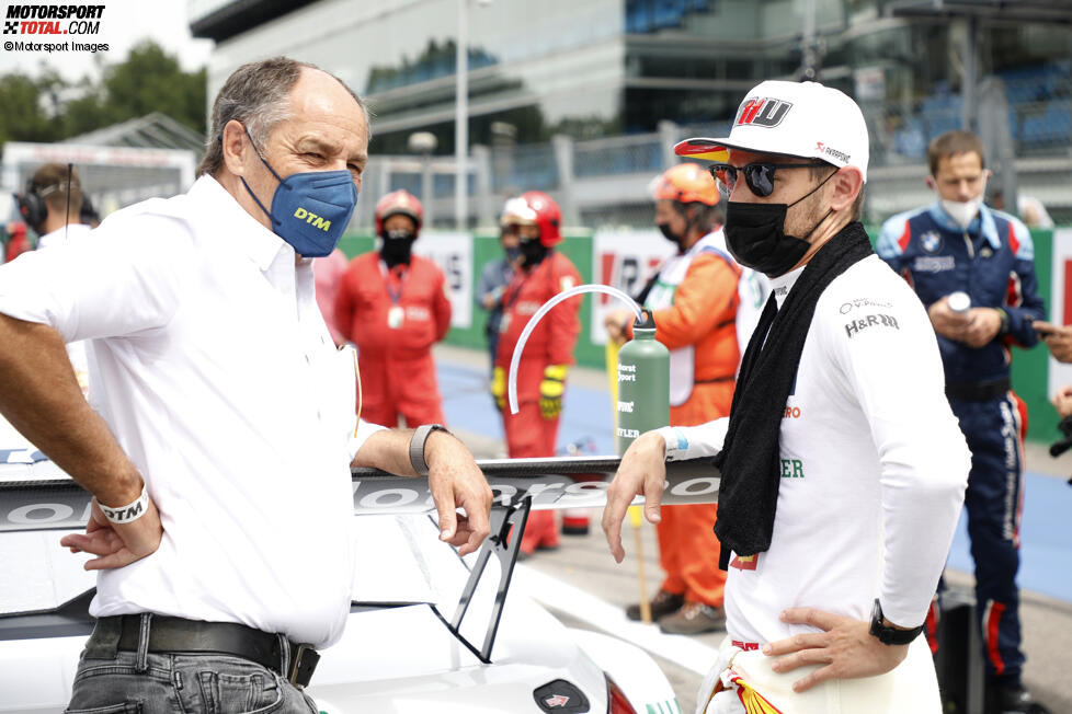 Gerhard Berger und Marco Wittmann (Walkenhorst-BMW) 