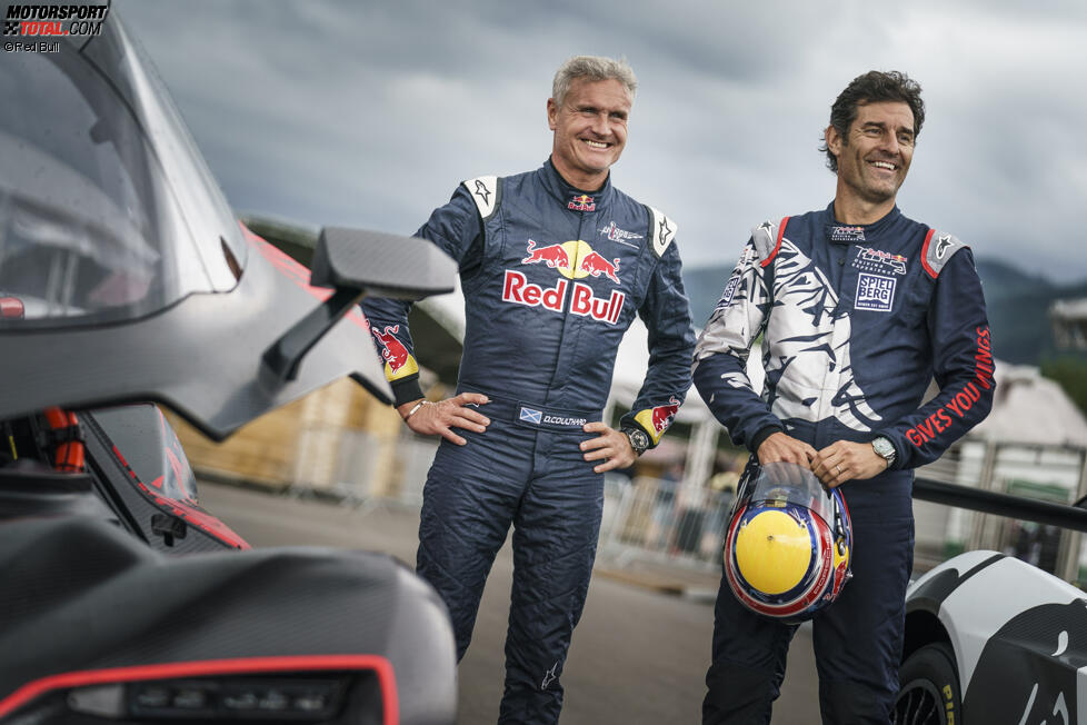 David Coulthard und Mark Webber