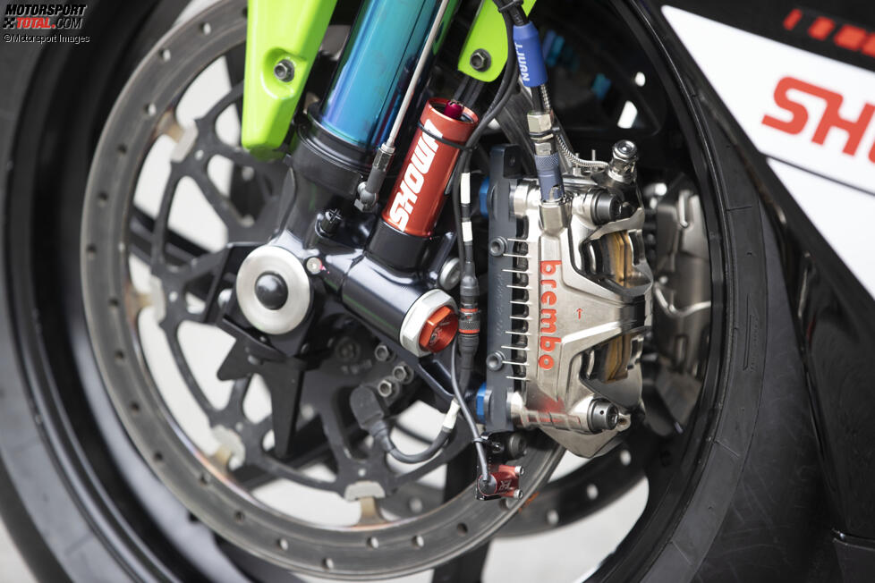 Brembo-Bremsen an der Kawasaki von Jonathan Rea 
