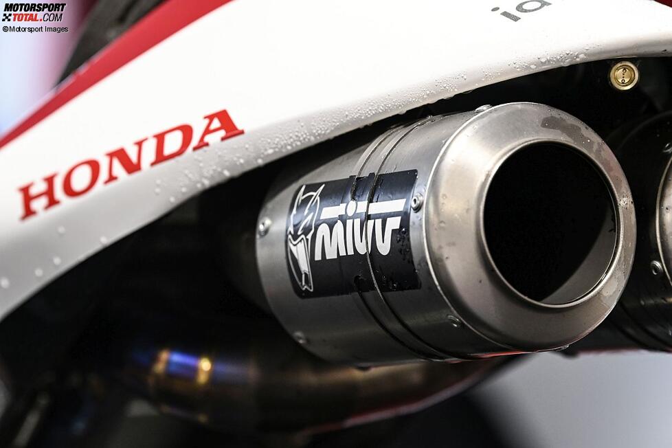 Honda Auspuff Moto3