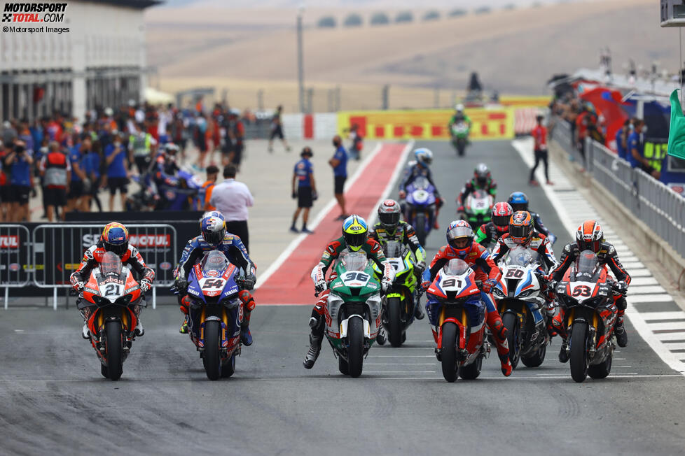 WSBK Start der Session