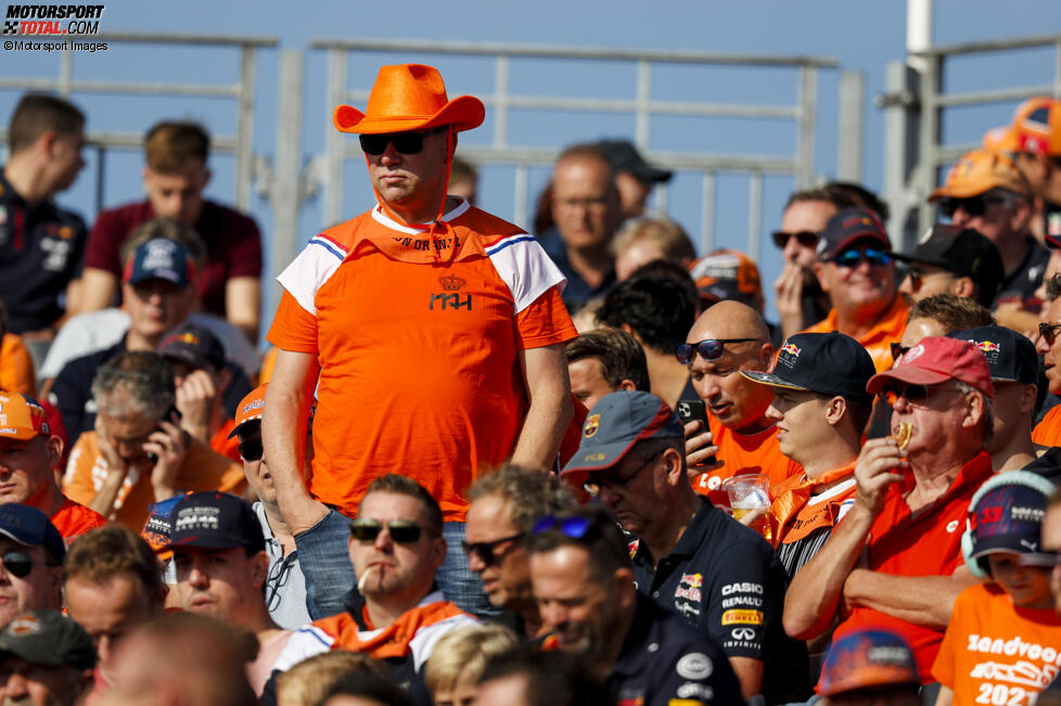 Fans von Max Verstappen (Red Bull) 