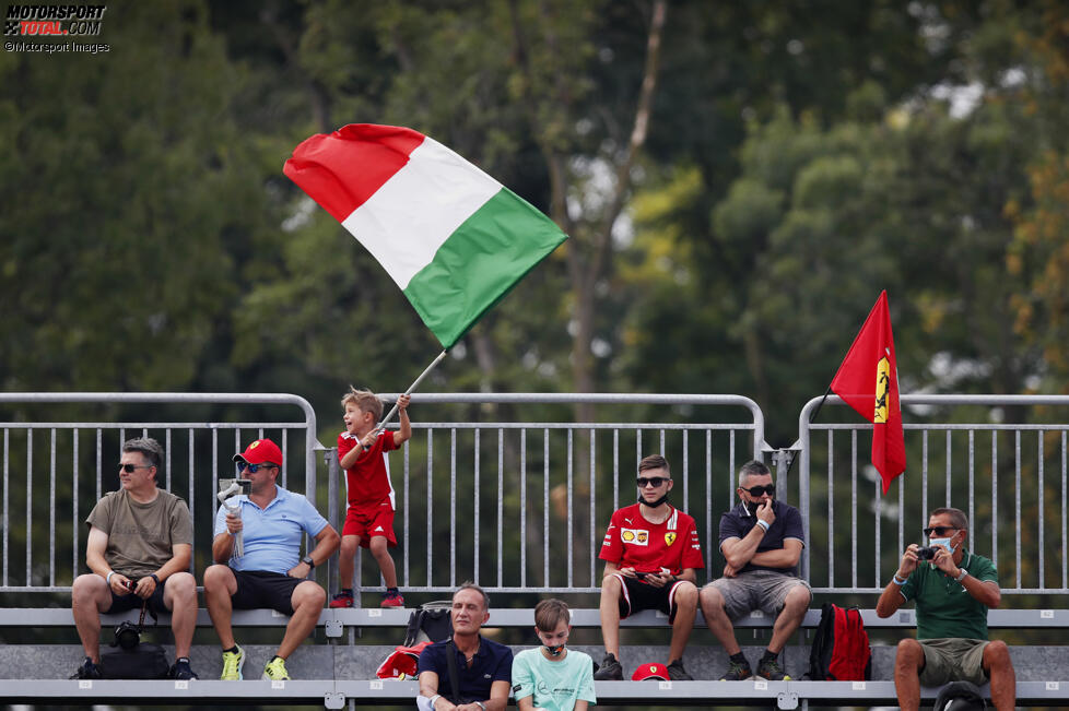 Fans in Monza