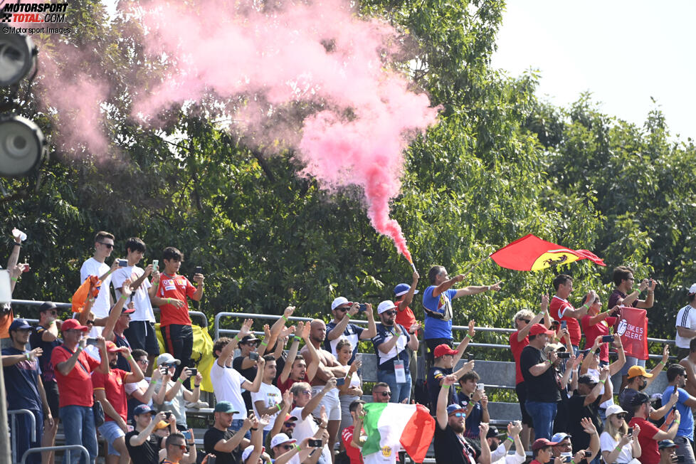 Fans in Monza