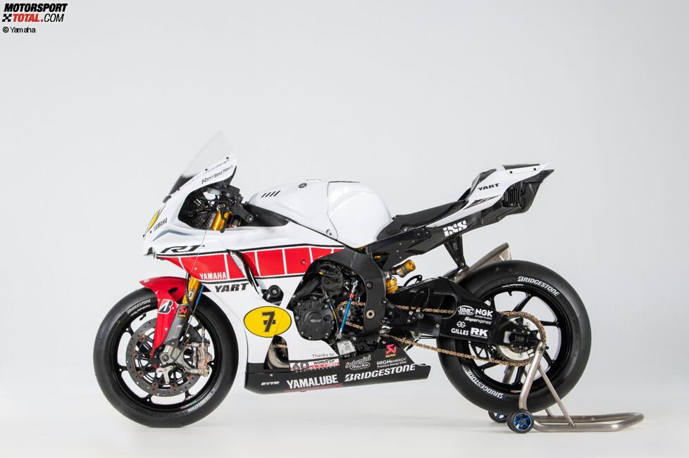 Die EWC-Version der Yamaha R1 vom YART-Team