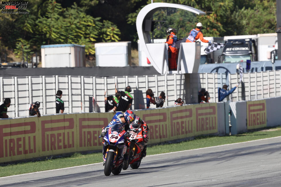Toprak Razgatlioglu und Scott Redding 