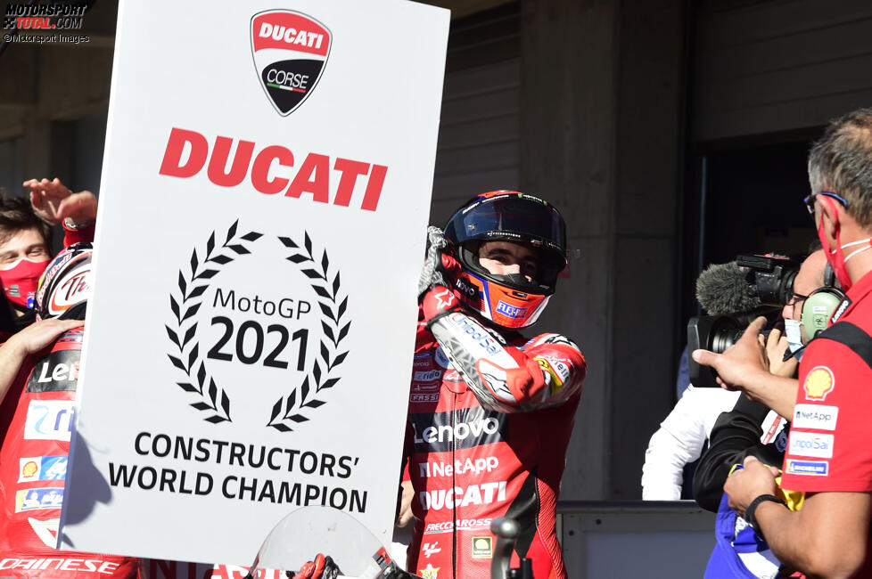 Jack Miller (Ducati) und Francesco Bagnaia (Ducati) 