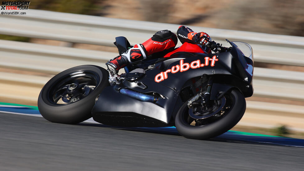 Nicolo Bulega auf der neuen Ducati V2
