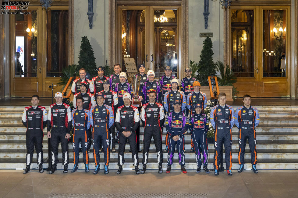 Die WRC-Fahrer des Jahrgangs 2022