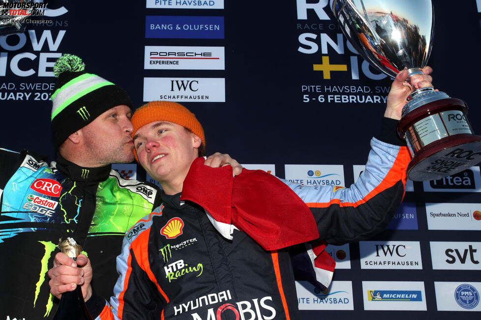 Petter Solberg und Oliver Solberg 